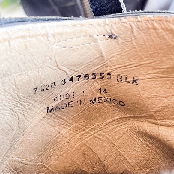 Frye | Veronica Black Strappy Boots Leather - Picture 9 of 11